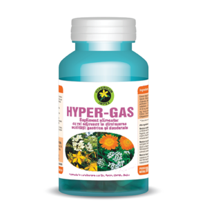 Capsule Hyper Gas - Vitamine si Suplimente - Hypericum Impex