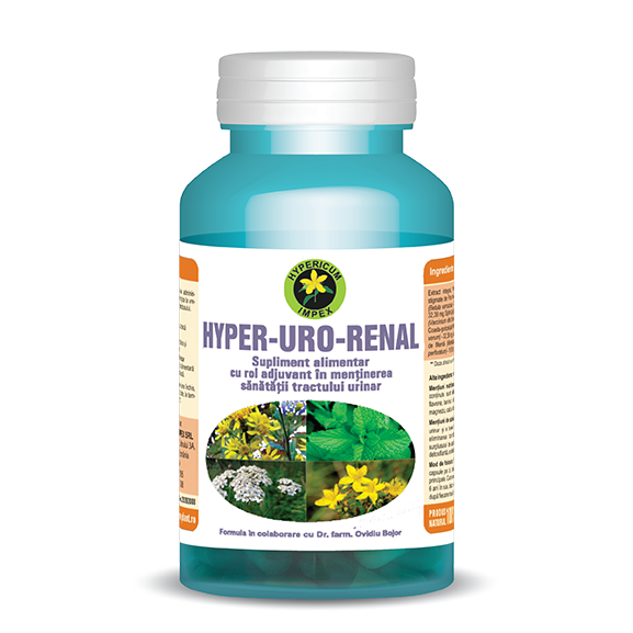 Capsule Hyper Uro Renal - Vitamine si Suplimente - Hypericum Impex
