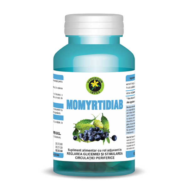 Capsule Momyrtidiab - Vitamine si Suplimente - Hypericum Impex