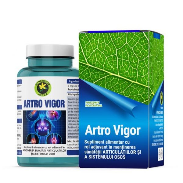 Capsule Artro Vigor - Vitamine si Suplimente Naturale - Produs Hypericum Impex
