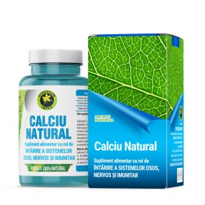 Capsule Calciu Natural - Vitamine si Suplimente Naturale - Produs Hypericum Impex